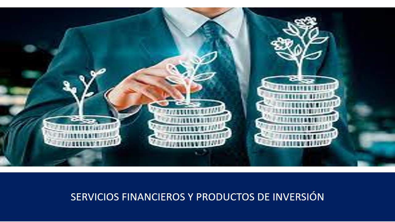Curso de SERVICIOS  FINANCIEROS Y PRODUCTOS DE INVERSIÓN