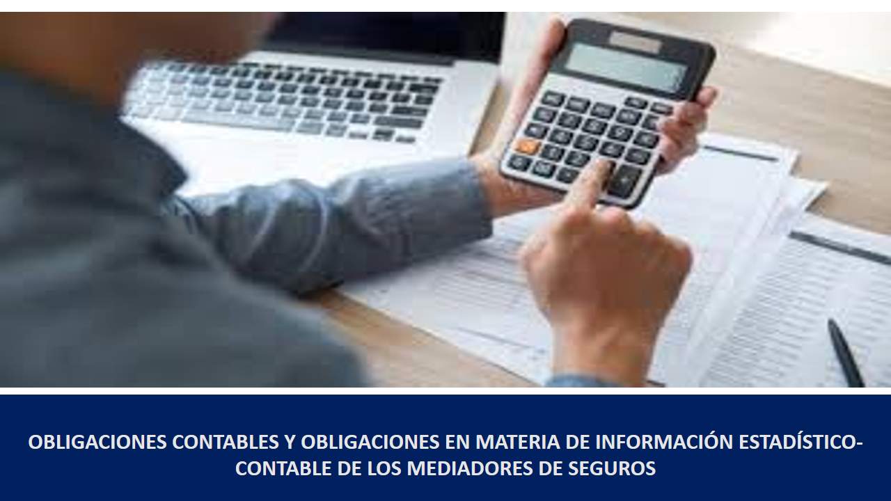 Curso de OBLIGACIONES CONTABLES Y OBLIGACIONES EN MATERIA DE INFORMACIÓN ESTADÍSTICO-CONTABLE DE LOS MEDIADORES DE SEGUROS