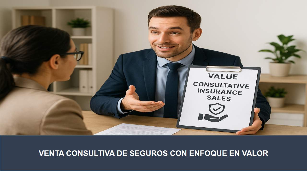 Formación en Seguros de VENTA CONSULTIVA DE SEGUROS CON ENFOQUE EN VALOR Curso de VENTA CONSULTIVA DE SEGUROS CON ENFOQUE EN VALOR